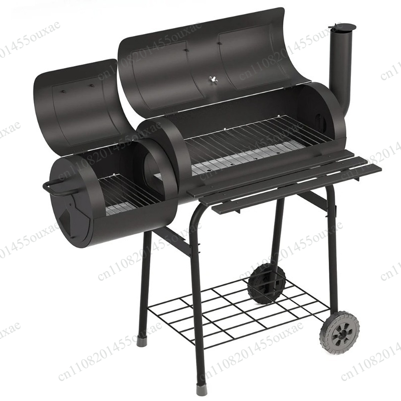 Double Sided Large Charcoal BB - đánh giá và giá Camping Double Cooking Stove