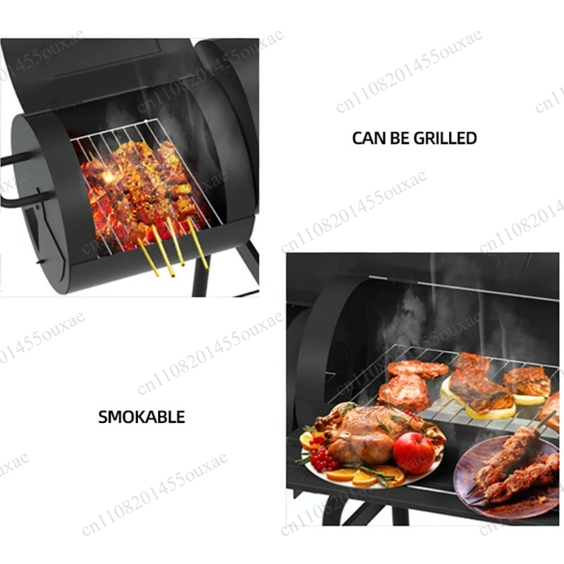 Double Sided Large Charcoal BB - đánh giá và giá Camping Double Cooking Stove