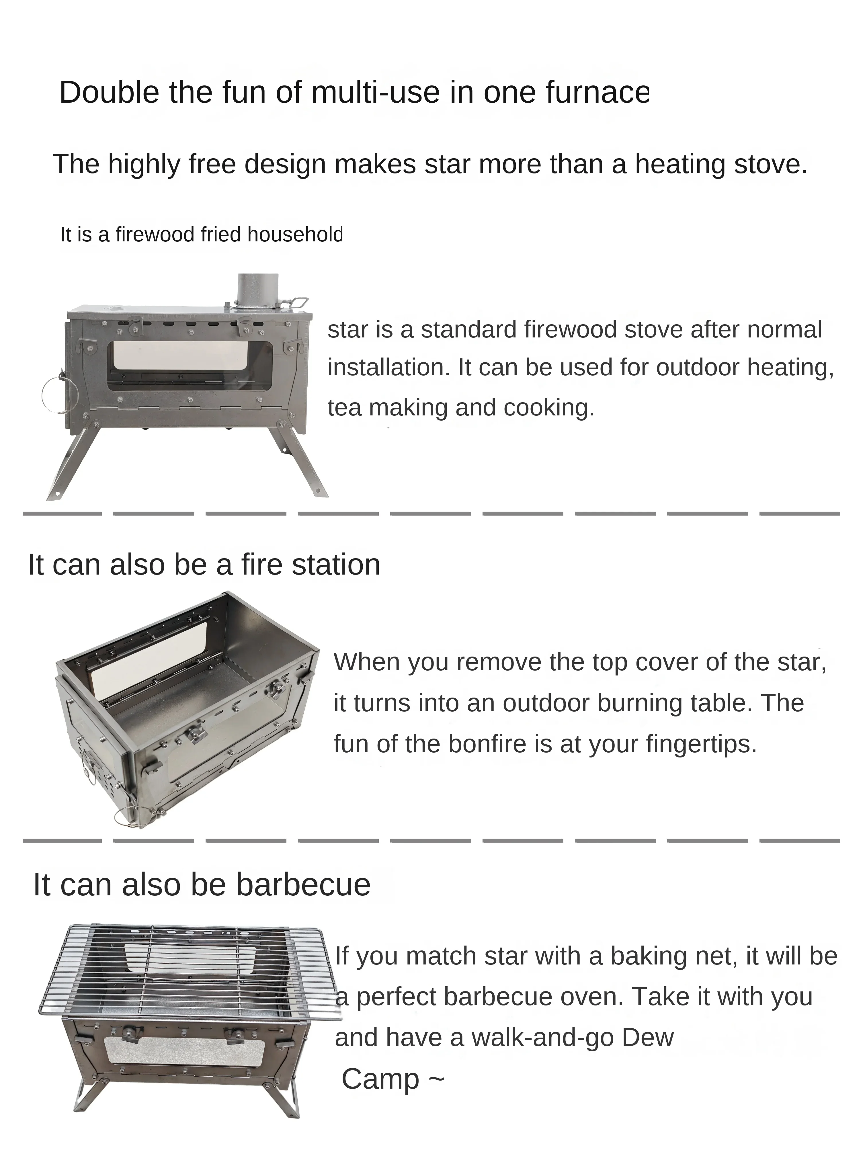 WT Star Ti Titanium Alloy Fold - đánh giá và giá Camping Cooking Grate