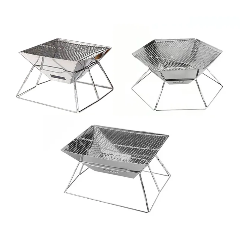 Portable Folding Carbon BBQ Gr - đánh giá và giá Camping Cooking Must Haves