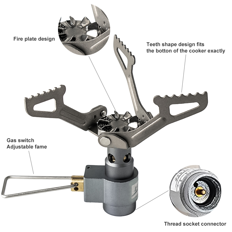 BRS Outdoor Gas Stove Mini Cam - đánh giá và giá Camping Cooking Gas Stove