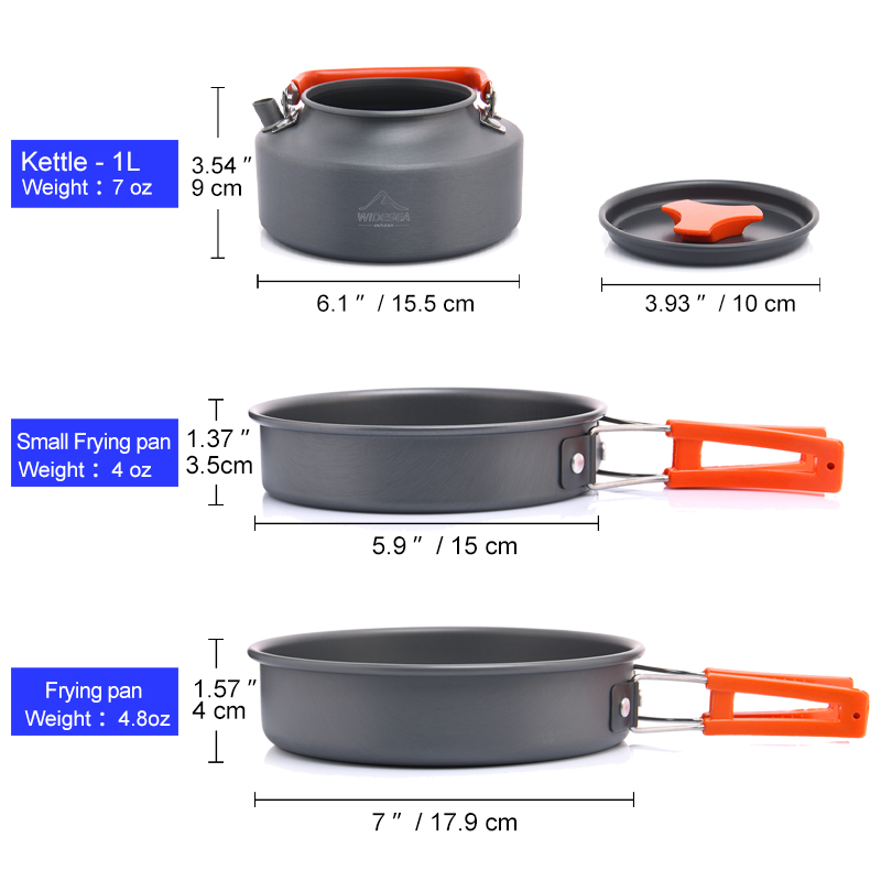 Widesea Camping Outdoor Cookwa - đánh giá và giá Camping Cooking Roll