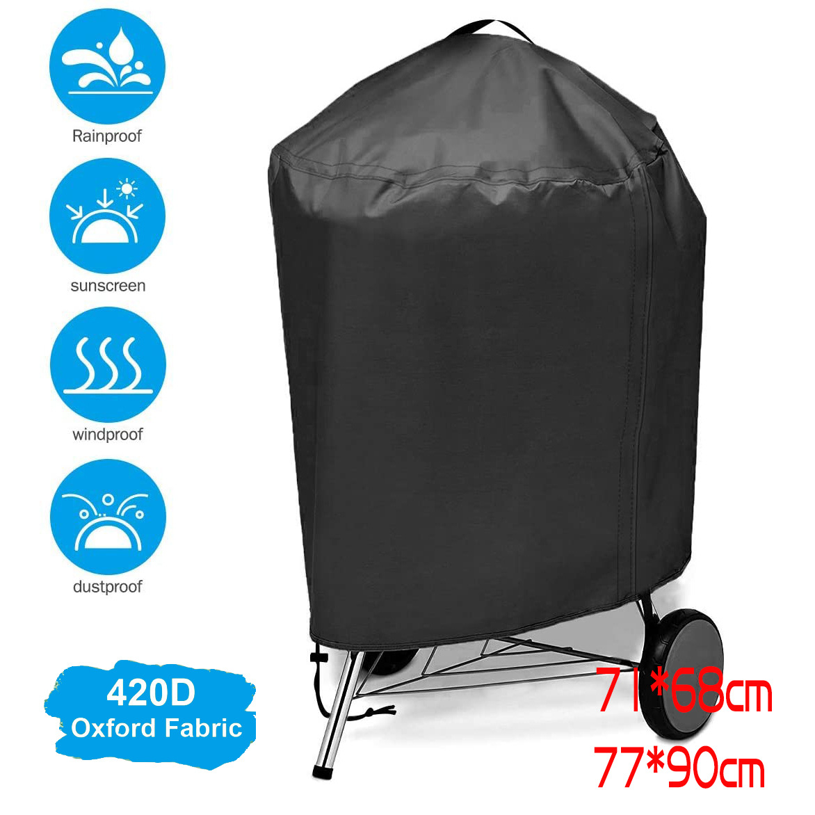 210D Outdoor Grill Cover Water - đánh giá và giá Camping Cooking Fire Stove