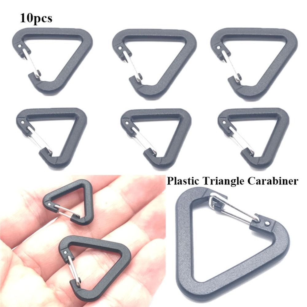 10pcs Plastic Triangle Carabin - đánh giá và giá Camping Cooking Can