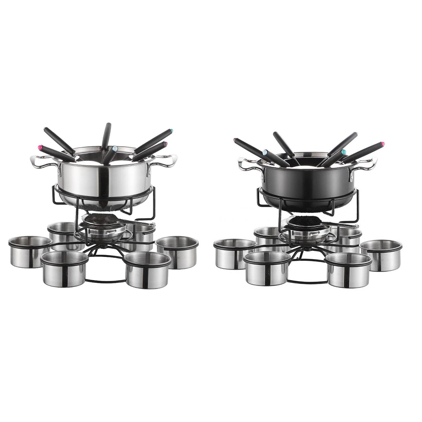 Fondue Pot Set Cooking Stove T - đánh giá và giá Camping Cooking Stove