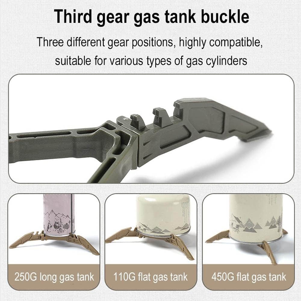 Gas Tank Bracket Foldable Fuel - đánh giá và giá Camping Cooking Gas Stove