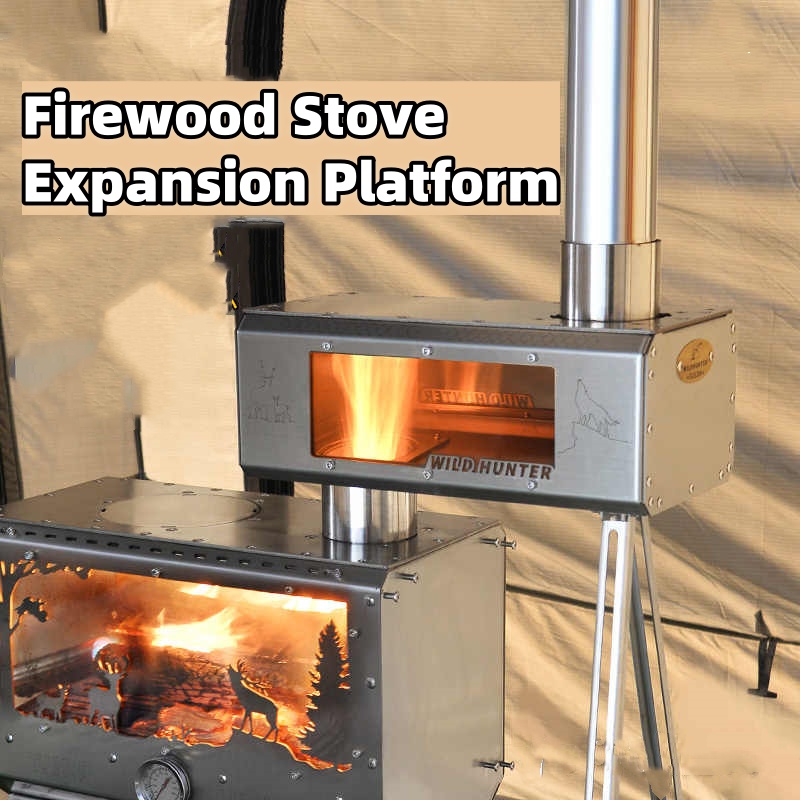 Camping Firewood Stove 2-Side  - đánh giá và giá Camping Cooking Fire Stove