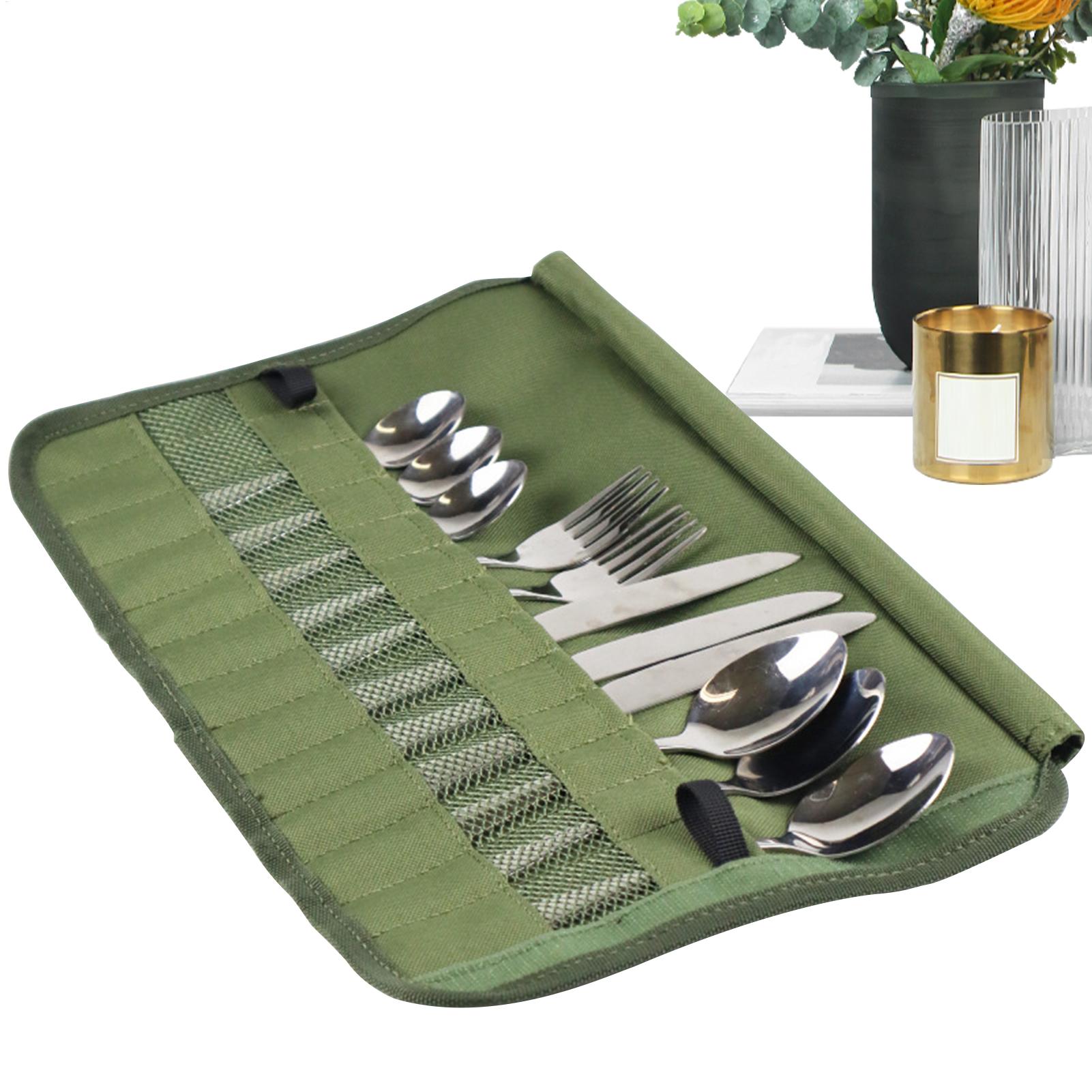 Camping Tableware Roll Bag Cam - đánh giá và giá Camping Cooking Utensil Bag