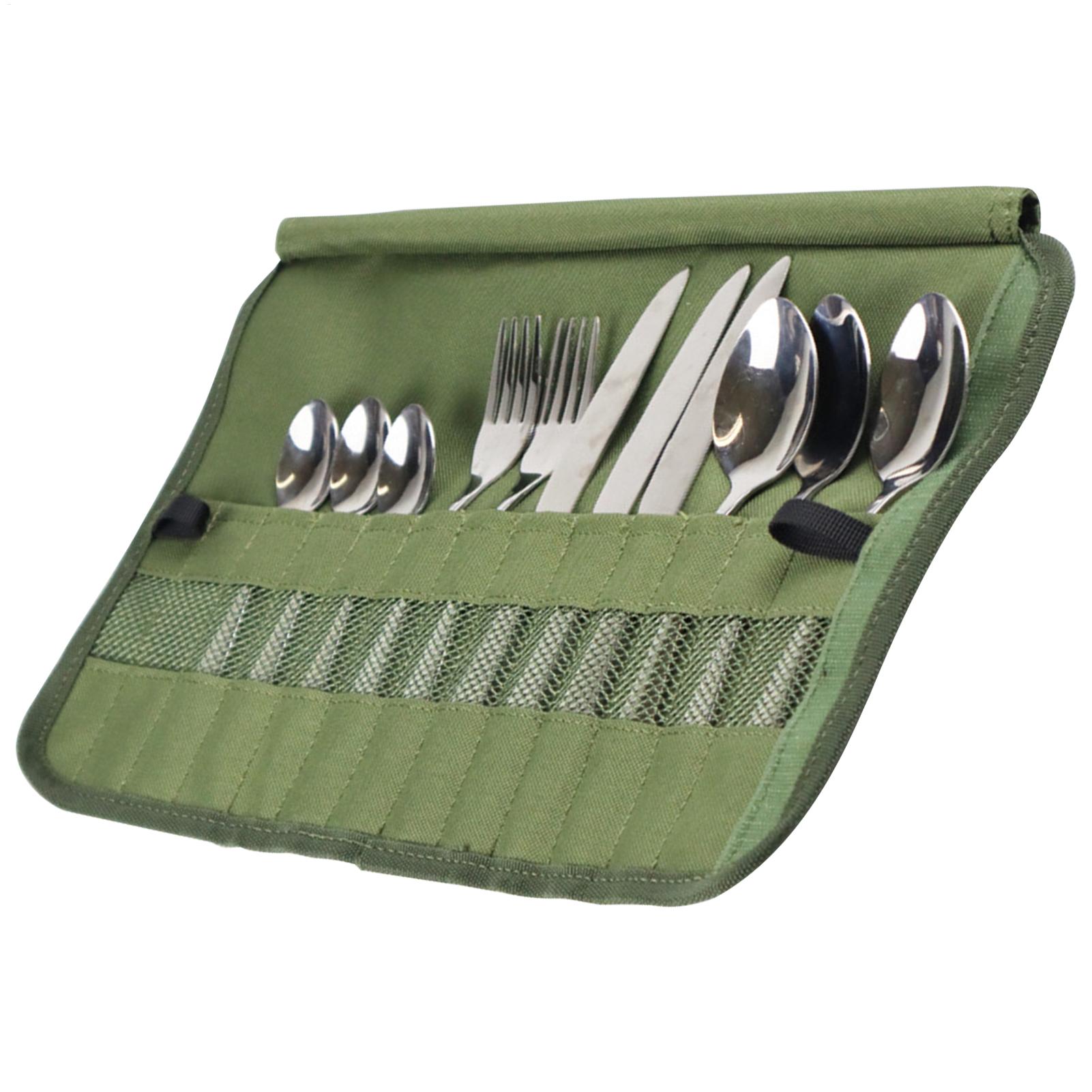 Camping Tableware Roll Bag Cam - đánh giá và giá Camping Cooking Utensil Bag