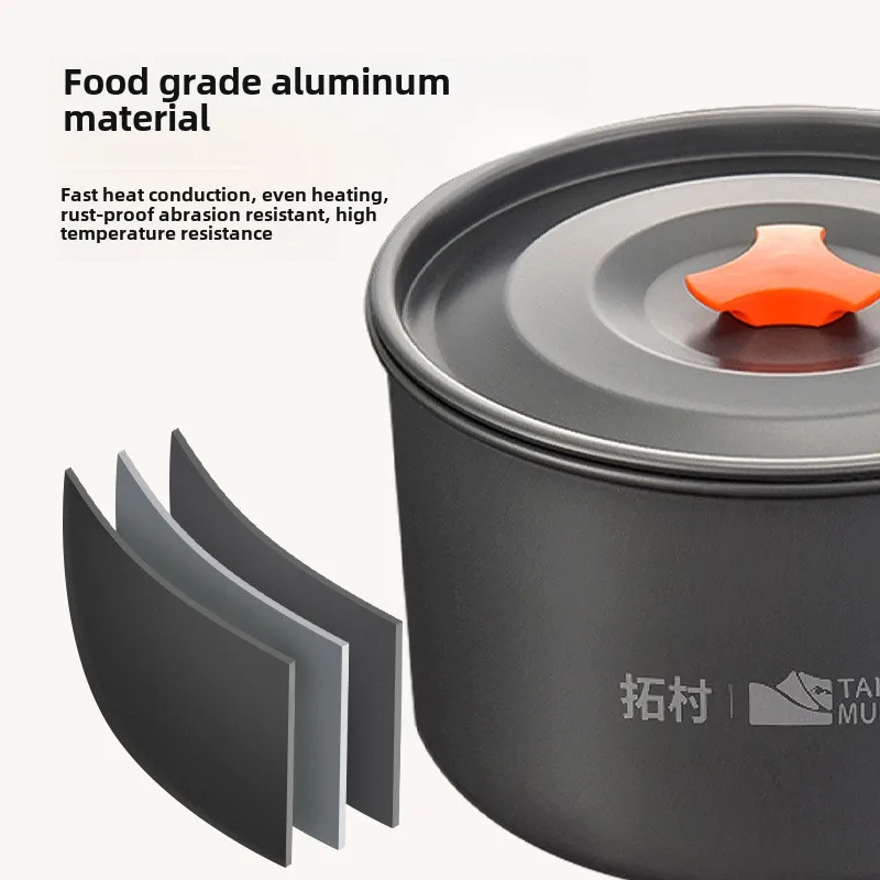 Camping Cookware Set Outdoor C - đánh giá và giá Camping Cooking Roll