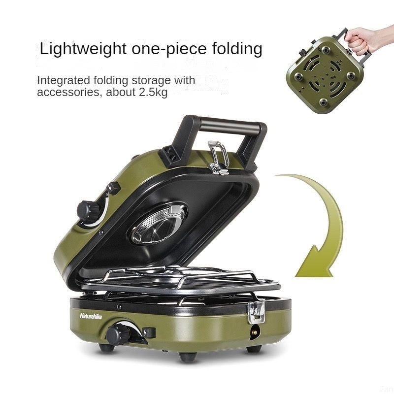 Naturehike Stove Folding Doubl - đánh giá và giá Camping Double Cooking Stove
