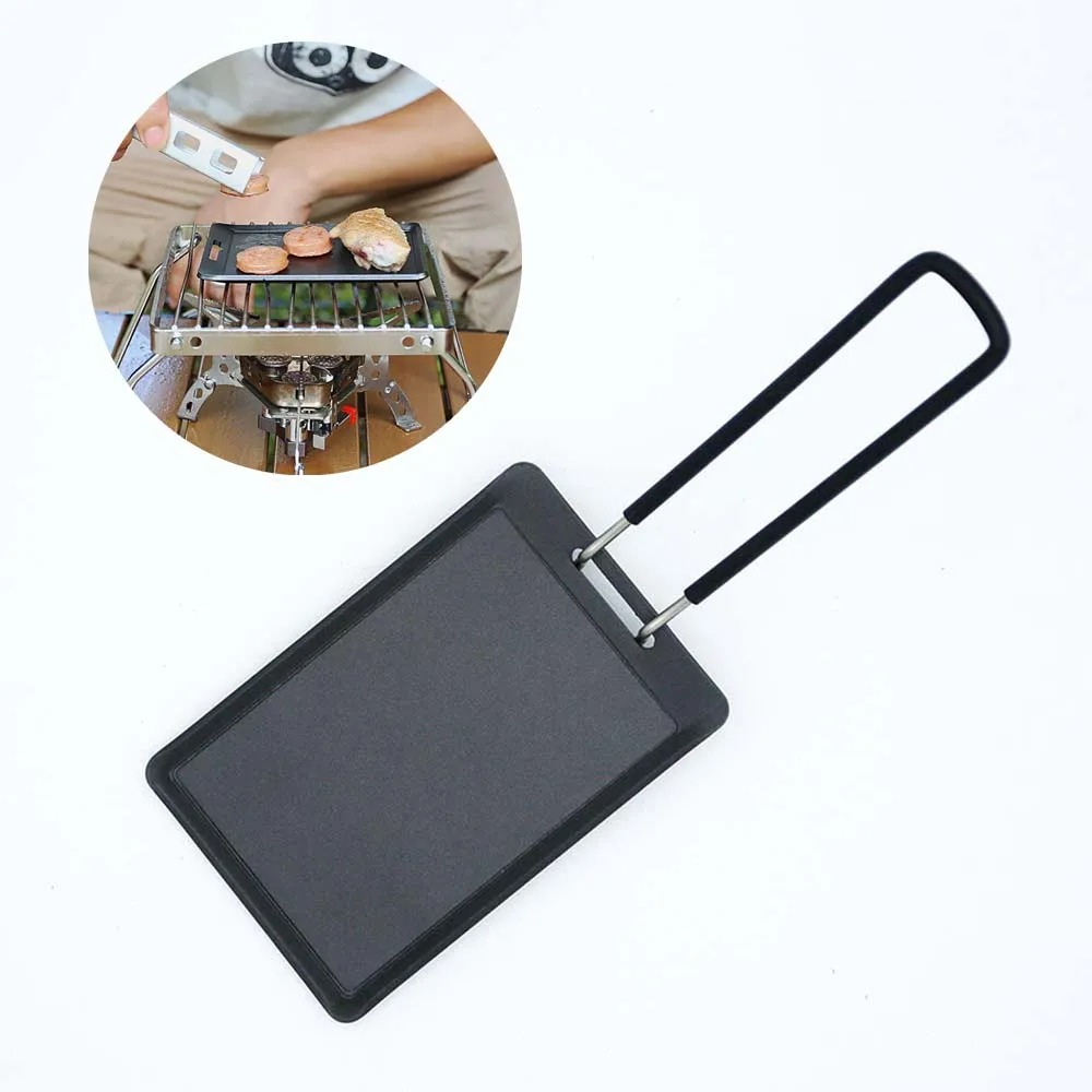 ..Camping Small Size Frying Pa - đánh giá và giá Camping Cooking Tray