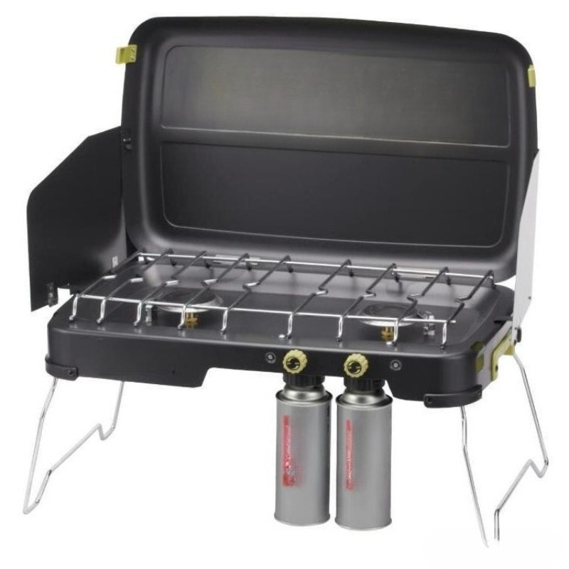 Camping Double Head Windproof  - đánh giá và giá Camping Double Cooking Stove