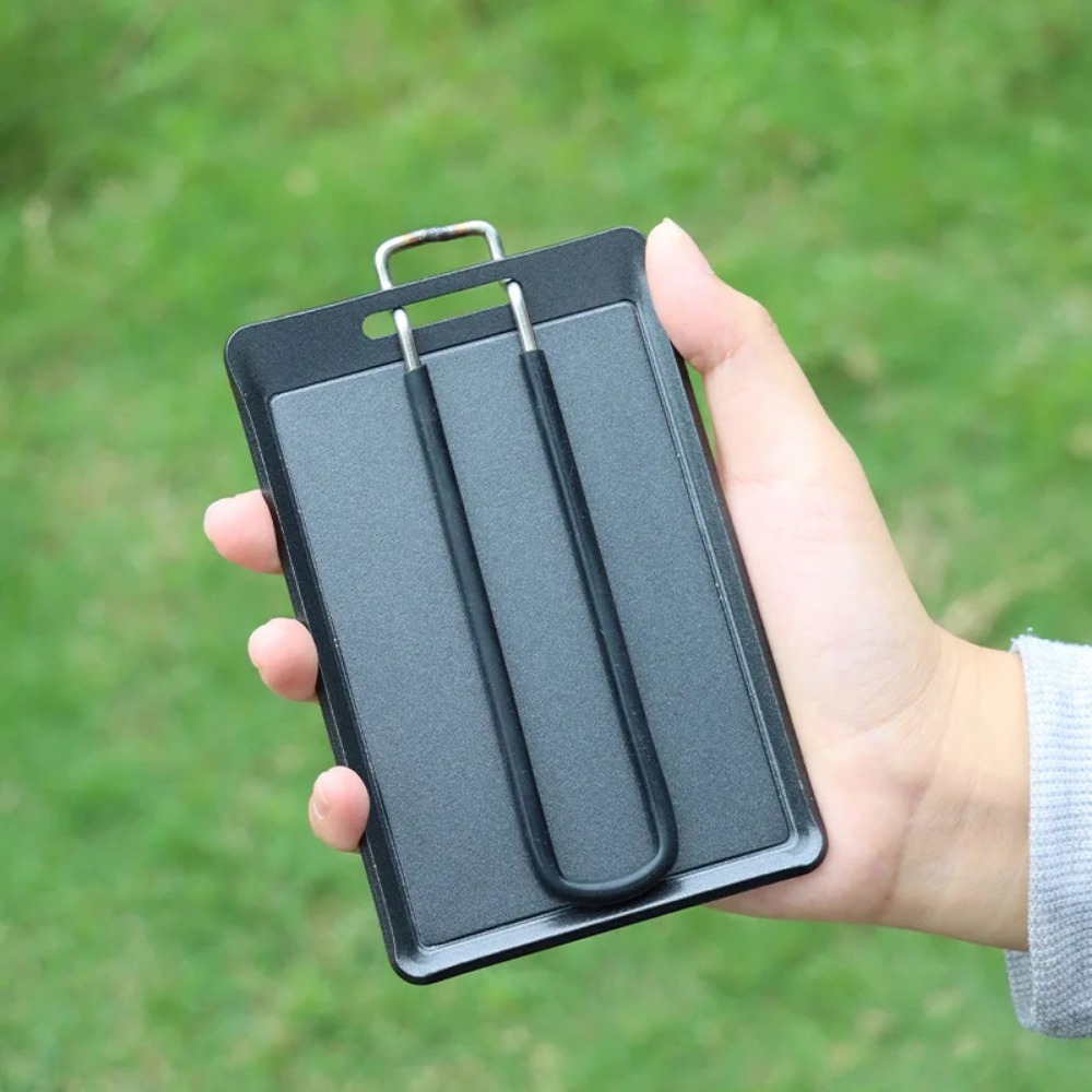 Camping Frying Pan Outdoor Por - đánh giá và giá Camping Cooking Tray