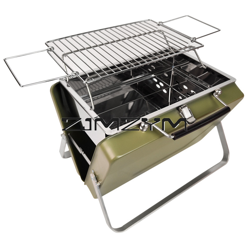 Foldable Barbecue Grill Adjust - đánh giá và giá Camping Cooking Grate