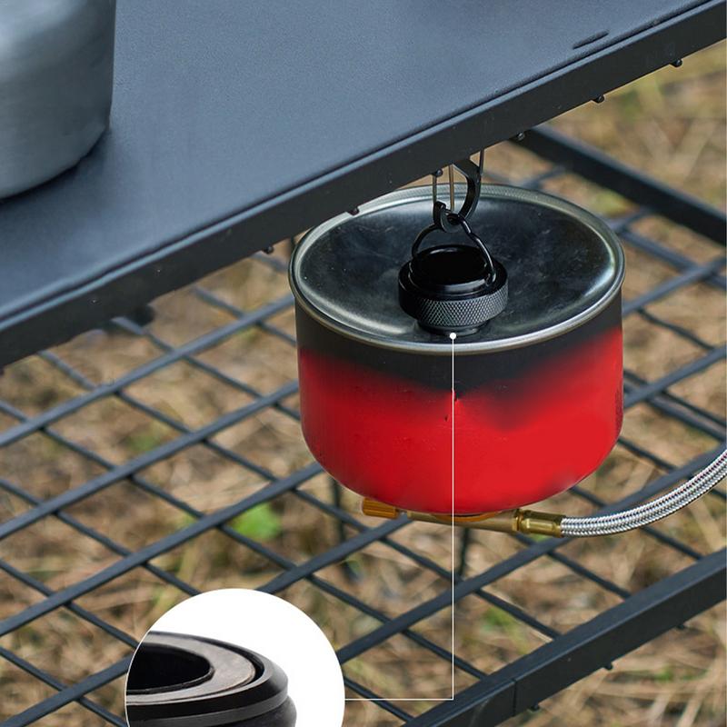 Cooking Air Canister Lid Alumi - đánh giá và giá Camping Cooking Must Haves