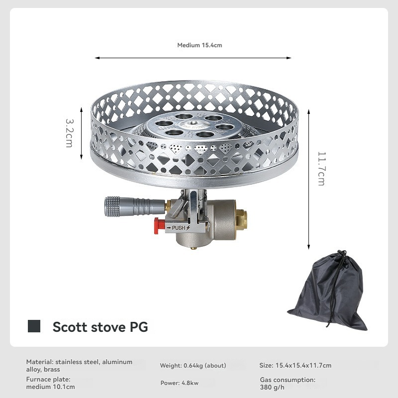 CAMPINGMOON PG-4 Scott Propane - đánh giá và giá Camping Cooking Gas Stove