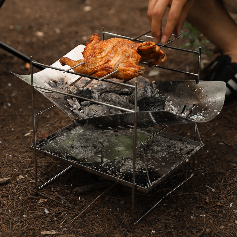 Wood Burning Camping Stove Por - đánh giá và giá Camping Cooking Fire Stove